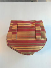Load image into Gallery viewer, Renaissance Belt Pouch Medieval Red and Gold Stripes
